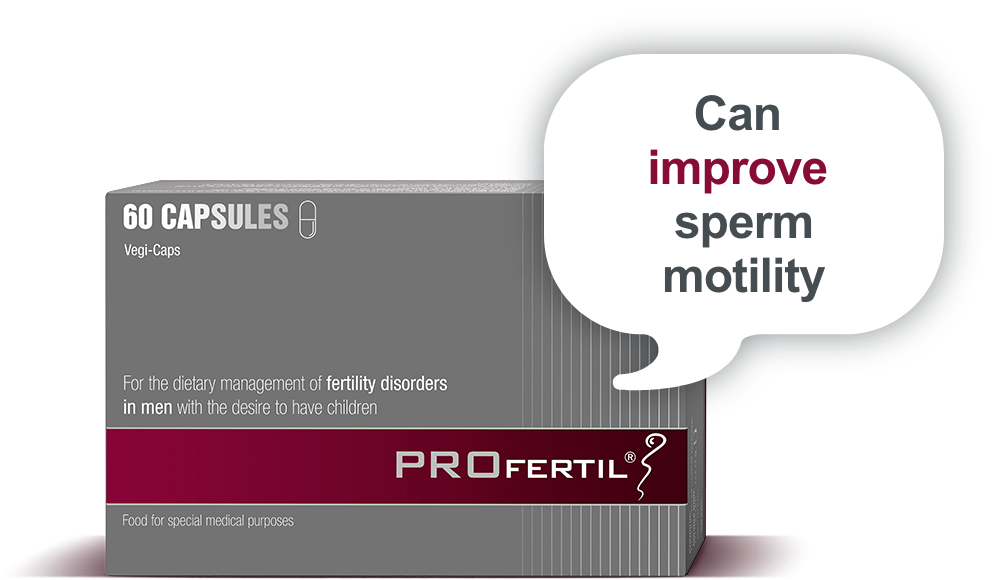 PROFERTIL can improve sperm motility